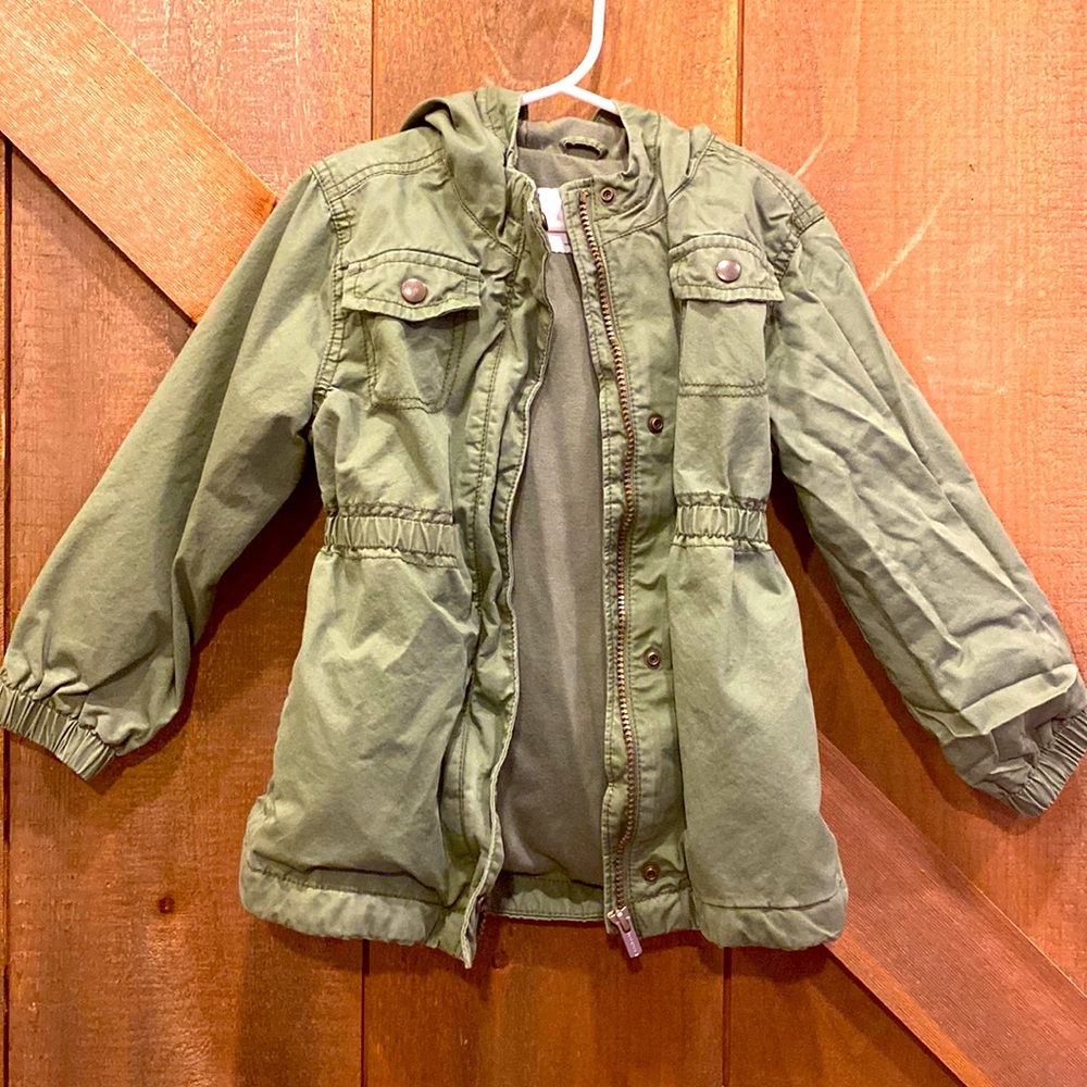 Army Green Toddle jacket